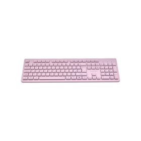 Клавиатура Canyon HKB-W01 Silent Wireless UA Pink (CNS-HKBW01P)