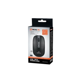 Мышка REAL-EL RM-303 Wireless Black/Grey (EL123200021)