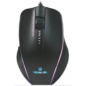 Мышка REAL-EL RM-747 USB Black (EL123200028)