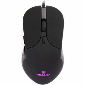Мышка REAL-EL RM-295 USB Black (EL123200031)
