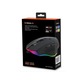 Мышка REAL-EL RM-555 USB Black (EL123200032)