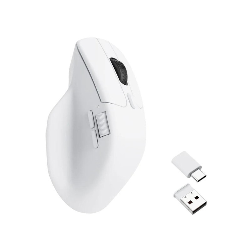 Мышка Keychron M6 Wireless/Bluetooth/USB White (M6-A3)