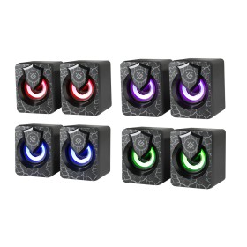 Акустическая система Defender Onyx Led USB Black (65038)