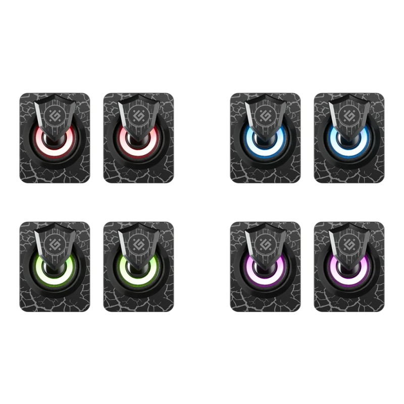 Акустическая система Defender Onyx Led USB Black (65038)