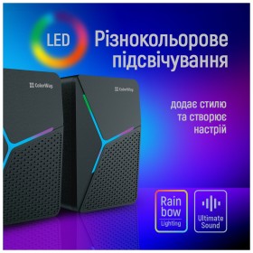 Акустична система ColorWay CW-SPU01BK Black (CW-SPU01BK)