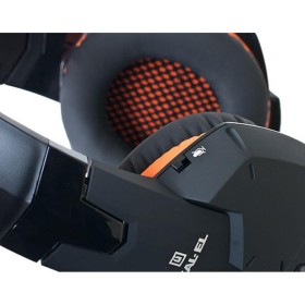 Наушники REAL-EL GDX-7700 Surround 7.1 Black/Orange (EL124100016)