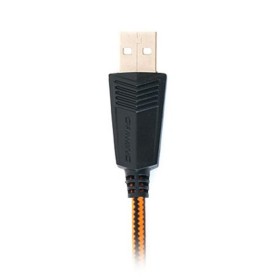 Навушники REAL-EL GDX-7700 Surround 7.1 Black/Orange (EL124100016)