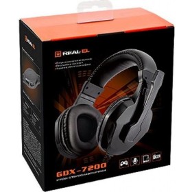Наушники REAL-EL GDX-7200 Black (EL124100018)