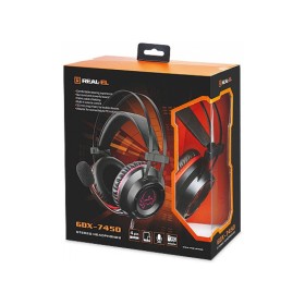 Навушники REAL-EL GDX-7450 Black (EL124100039)