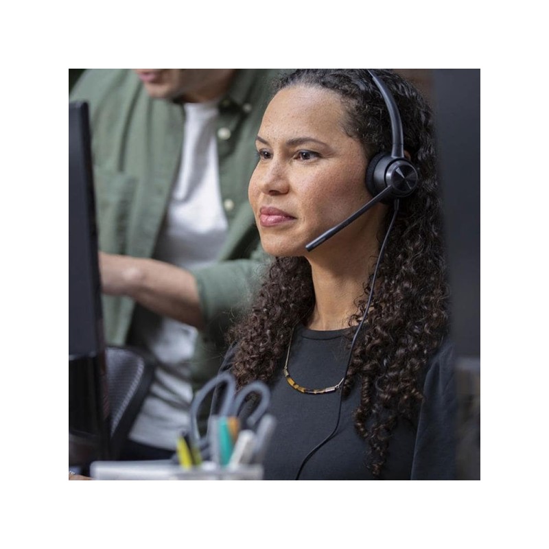 Наушники Poly EncorePro 310 Quick Disconnect Black (77T43AA)