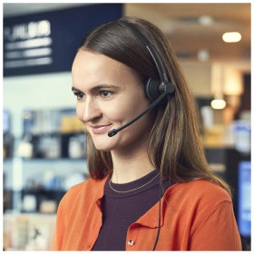 Наушники Epos Impact 100 MS Mono USB-C+A Black (1001419)