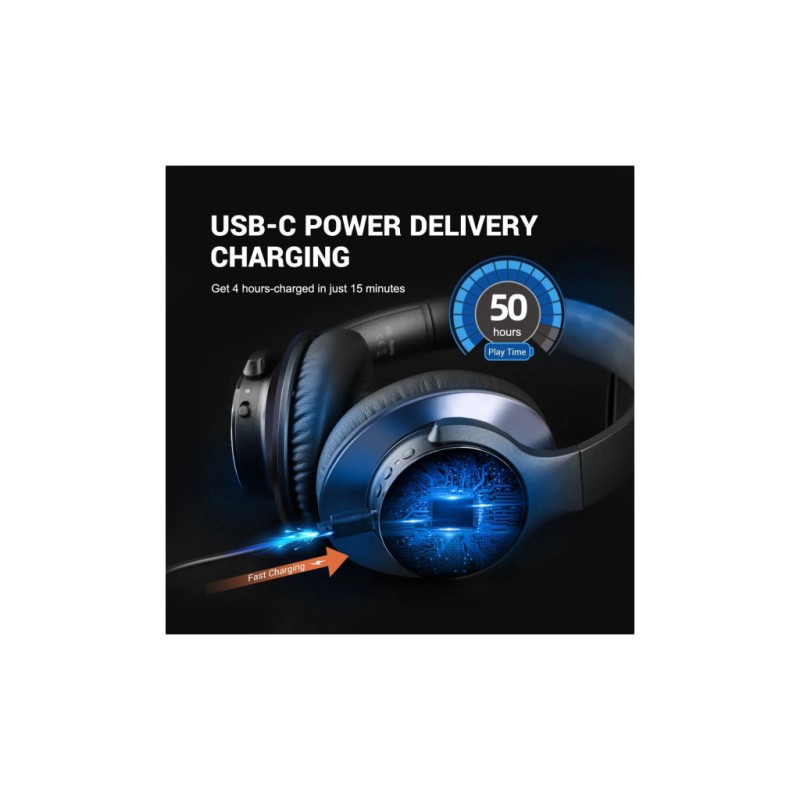 Наушники OneOdio A10 Bluetooth 3,5мм Black (A10 Black)