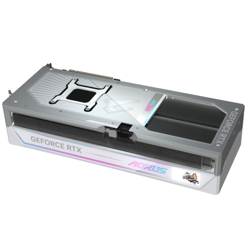 Видеокарта GIGABYTE GeForce RTX5090 32GB AORUS MASTER ICE (GV-N5090AORUSM ICE-32GD)