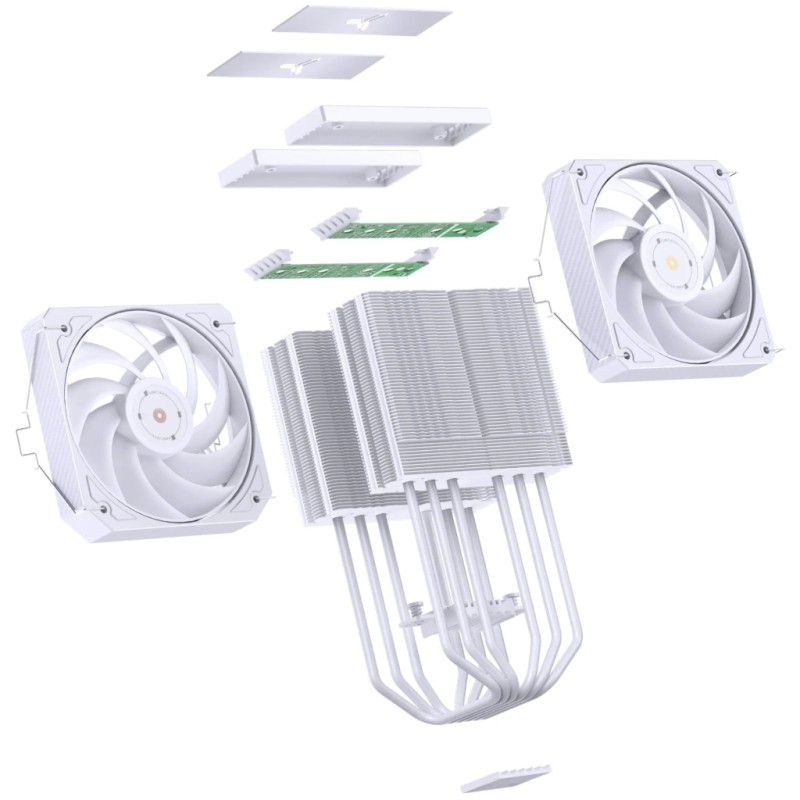 Кулер до процесора JONSBO HX6280 White