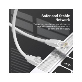 Патч-корд 1м, UTP cat 6 RJ-45 gray Vention (IBEHF)