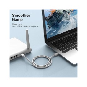 Патч-корд 3м, UTP cat 6 RJ-45 gray Vention (IBEHI)