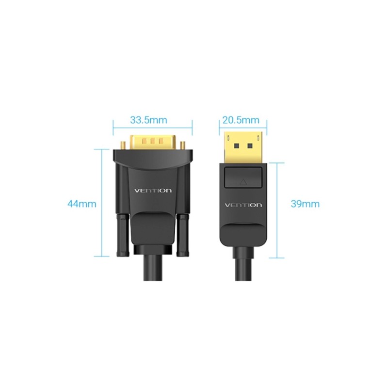 Патч-корд 2м, S/FTP cat 6 RJ-45 Extension black Vention (IBLBH)