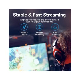 Патч-корд 1.5м, UTP cat 6a RJ-45 90° corner black Vention (IBOBG)