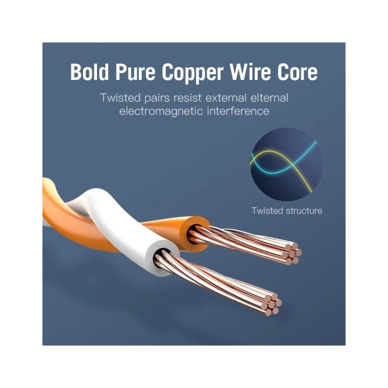 Патч-корд 1м, S/FTP cat 7 RJ-45 black Vention (ICDBF)