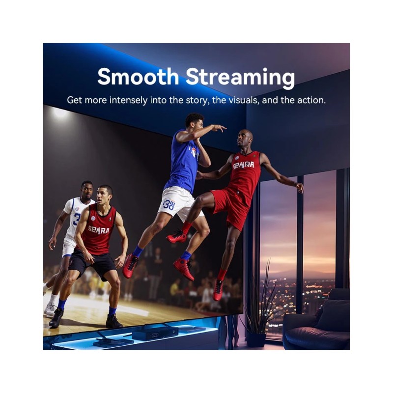 Патч-корд 3м, S/FTP cat 8 RJ-45 black Vention (IKABI)