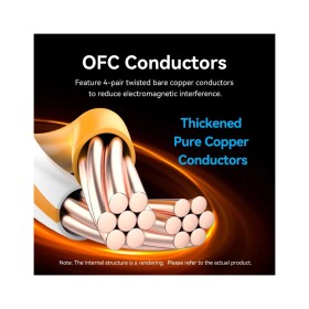 Патч-корд 15м, S/FTP cat 8 RJ-45 black Vention (IKABN)