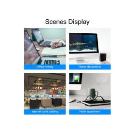 Патч-корд 3м, RJ-45 cat 5e UTP blue Vention (VAP-A10-S300)