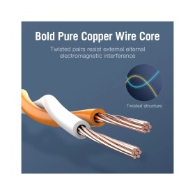 Патч-корд 0.5м, S/FTP cat 7 RJ-45 black Vention (ICDBD)