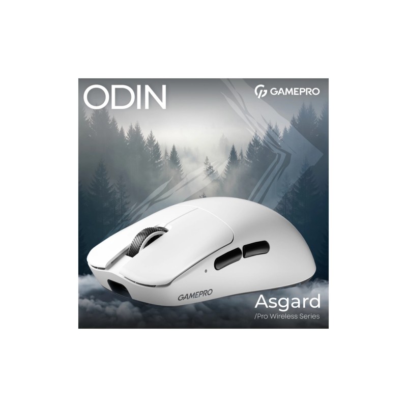 Мышка GamePro Asgard Odin 8K Wireless/USB White (GM035W)
