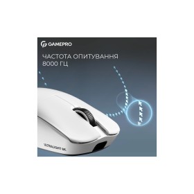 Мышка GamePro Asgard Odin 8K Wireless/USB White (GM035W)