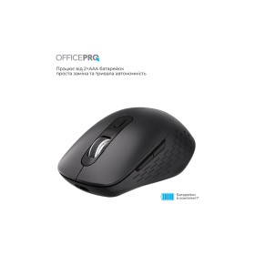 Мышка OfficePro M265B Wireless/Bluetooth Silent Click Black (M265B)