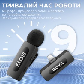 Микрофон Boya BY-V2 Lightning Black (BY-V2)