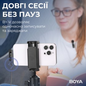 Микрофон Boya BY-V2 Lightning Black (BY-V2)