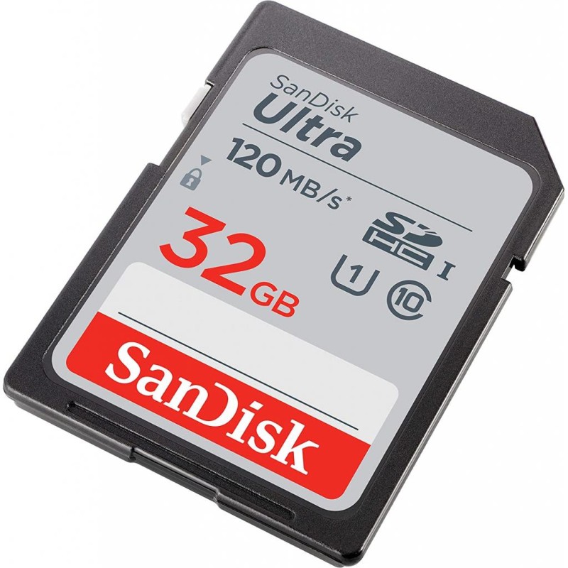 Карта памяти SanDisk 32GB SDHC class 10 Ultra (SDSDUN4-032G-GN6IN)
