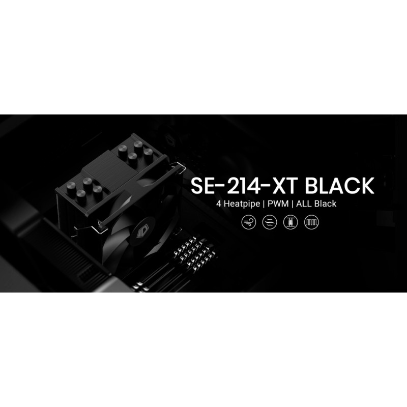 Кулер для процессора ID-Cooling SE-214-XT Black