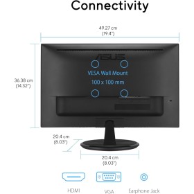 Монитор ASUS VP227HF (90LM0880-B01O71)