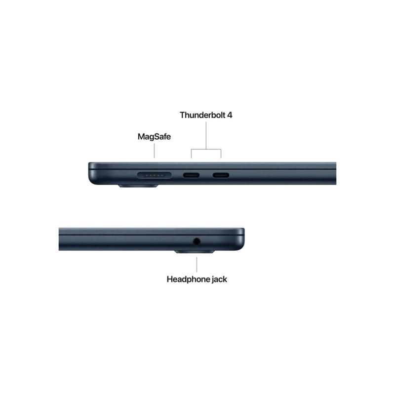 Ноутбук Apple MacBook Air 15 M5 A3448 Silver (MDVA4UA/A)