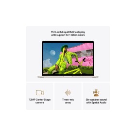 Ноутбук Apple MacBook Air 15 M5 A3448 Starlight (MDVF4UA/A)