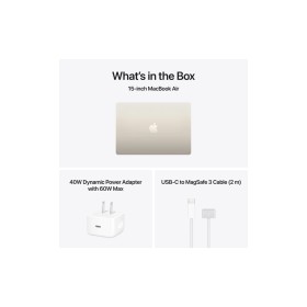 Ноутбук Apple MacBook Air 15 M5 A3448 Starlight (MDVF4UA/A)
