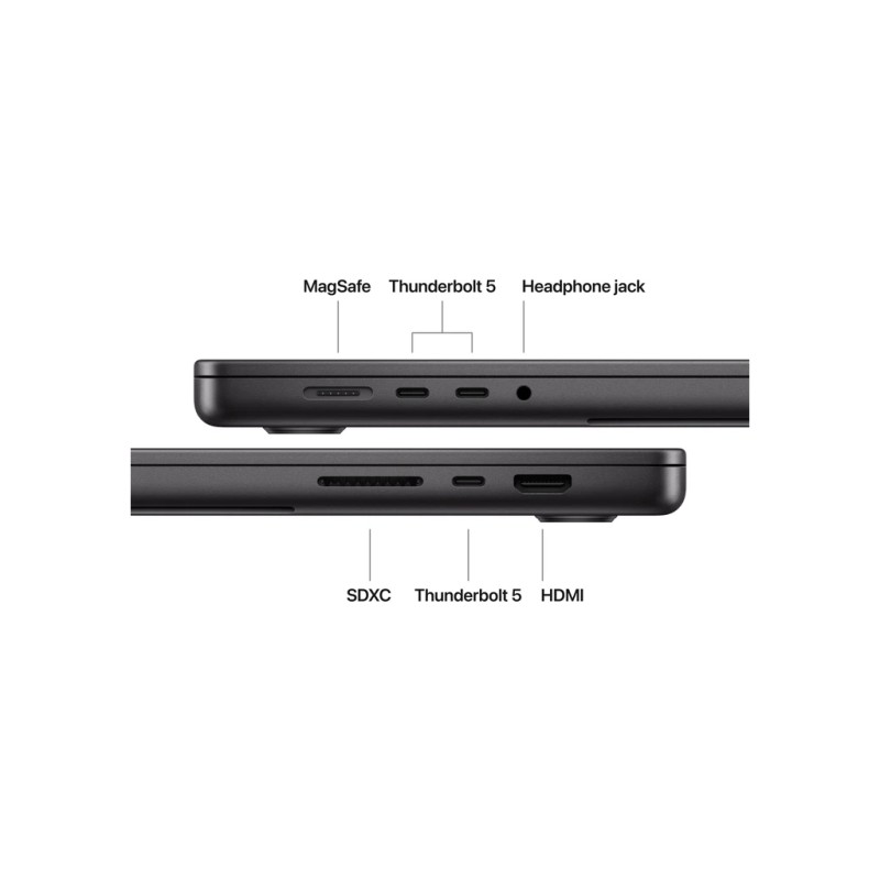 Ноутбук Apple MacBook Pro 16 A3428 M5 Pro Space Black (MGEA4UA/A)