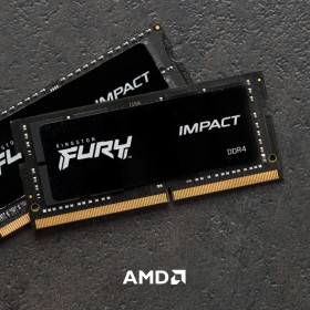 Модуль памяти для ноутбука SoDIMM DDR4 8GB 3200 MHz Fury Impact Kingston