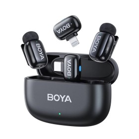 Микрофон Boya mini-12 Type-C/Lightning Black (mini-12)