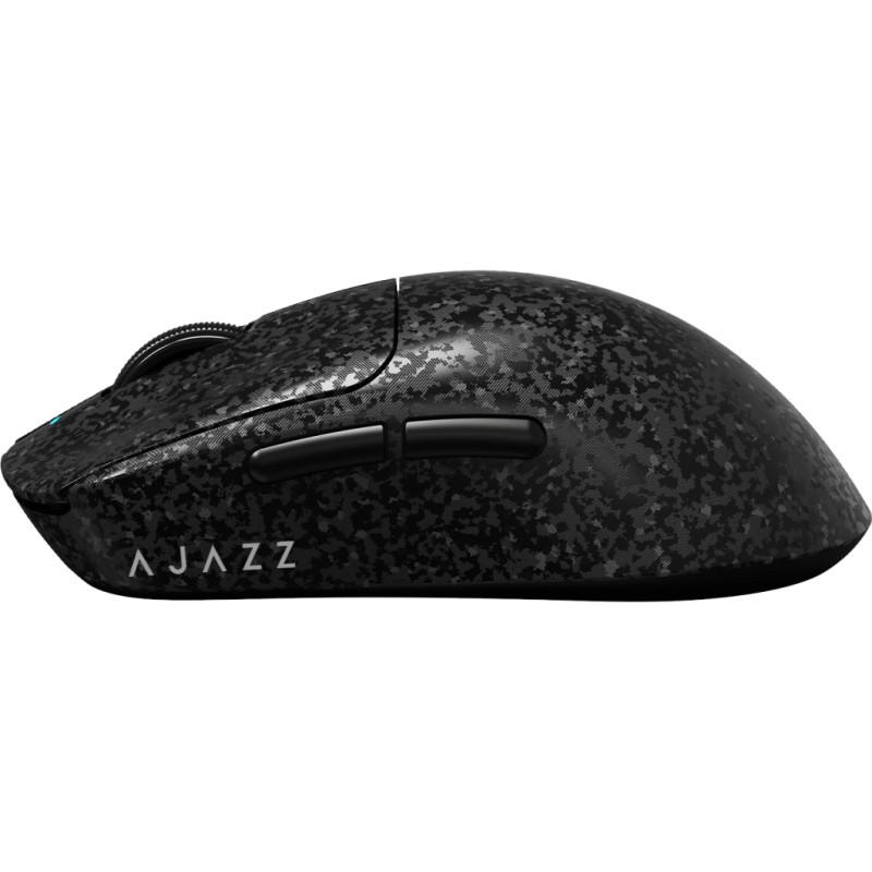 Мышка Ajazz AJ199 MAX Carbon fiber Wireless/Bluetooth/USB Black (AJ199-MAX-B)