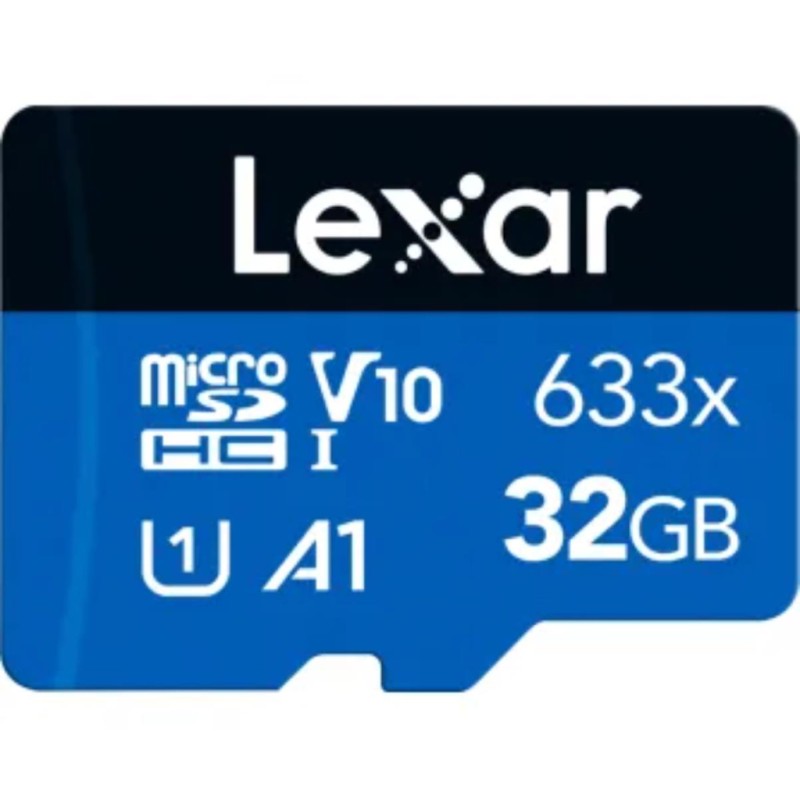 Карта памяти Lexar 32GB microSDXC class 10 UHS-I V10 A1 High Performance 633x (LMS0633032G-BNNNG)