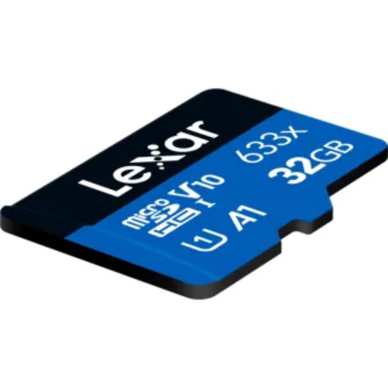 Карта памяти Lexar 32GB microSDXC class 10 UHS-I V10 A1 High Performance 633x (LMS0633032G-BNNNG)