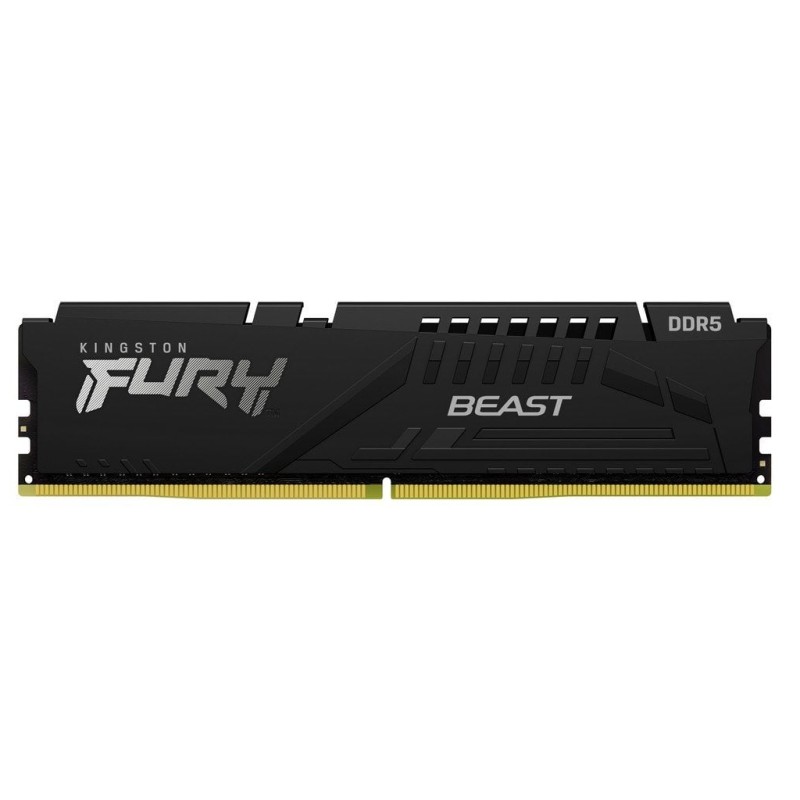 Модуль памяти для компьютера DDR5 32GB (2x16GB) 5600 MHz Beast AM5 Black Kingston Fury (ex.HyperX) (KF556C36BBEK2-32)
