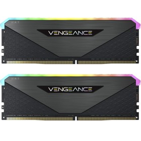 Модуль памяти для компьютера DDR4 32GB (2x16GB) 3600 MHz Vengeance RGB RT Black Corsair (CMN32GX4M2Z3600C18)