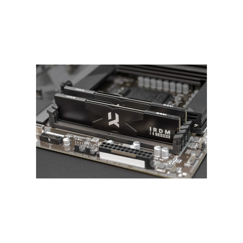 Модуль пам'яті для комп'ютера DDR5 32GB (2x16GB) 5600 MHz IRDM Black Goodram (IR-5600D564L36S/32GDC)