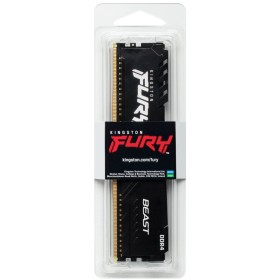 Модуль пам'яті для комп'ютера DDR4 16GB 3200 MHz Beast Black Kingston Fury (ex.HyperX) (KF432C16BB1/16WP)