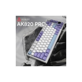 Клавиатура Ajazz AK820 Pro Gift Switch Purple RGB USB/Wireless/Bluetooth UA Purple (AK820PRO-G-PWB)