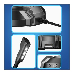 Микрофон HP DHP-1100C RGB backlit 3.5мм+USB Black (DHP-1100C)